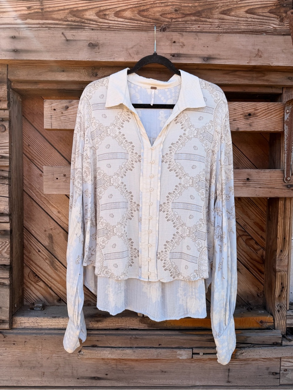 Free People Button-Down blouse